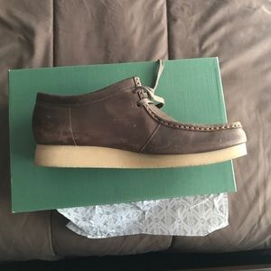 Brown Clark Wallabees